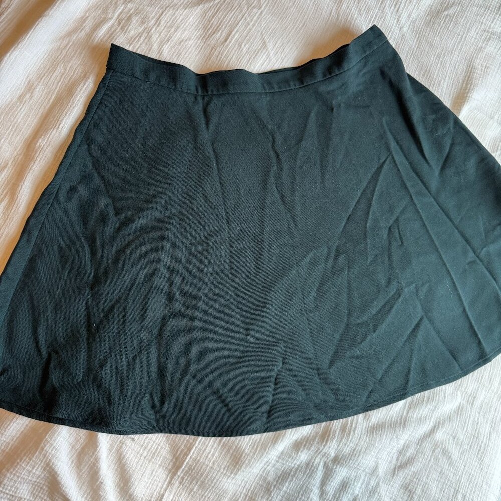 French Connection Short Skirt, Size 10, Dark Green